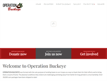 Tablet Screenshot of operationbuckeye.org